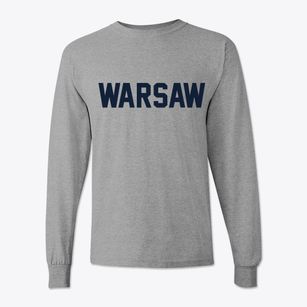 Warsaw Missouri Classic Block Classic Long Sleeve T-Shirt