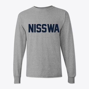Nisswa Minnesota Classic Block Classic Long Sleeve T-Shirt