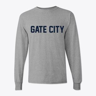 Gate City Virginia Classic Block Classic Long Sleeve T-Shirt