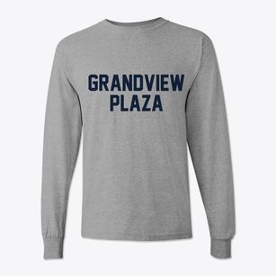 Grandview Plaza Kansas Classic Block Classic Long Sleeve T-Shirt