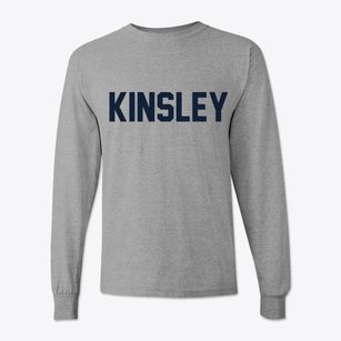 Kinsley Kansas Classic Block Classic Long Sleeve T-Shirt