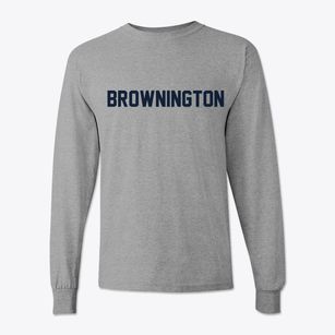 Brownington Vermont Classic Block Classic Long Sleeve T-Shirt