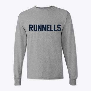 Runnells Iowa Classic Block Classic Long Sleeve T-Shirt