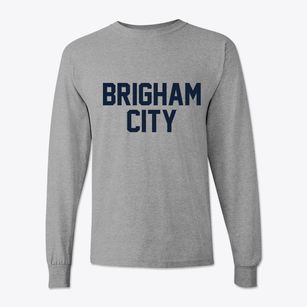 Brigham City Utah Classic Block Classic Long Sleeve T-Shirt