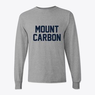 Mount Carbon West Virginia Classic Block Classic Long Sleeve T-Shirt