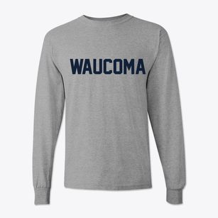 Waucoma Iowa Classic Block Classic Long Sleeve T-Shirt