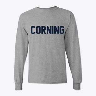 Corning New York Classic Block Classic Long Sleeve T-Shirt