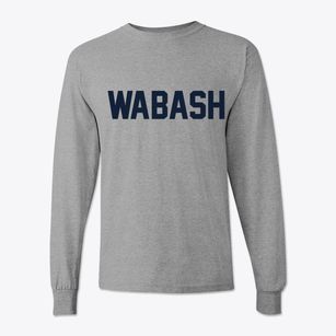 Wabash Indiana Classic Block Classic Long Sleeve T-Shirt