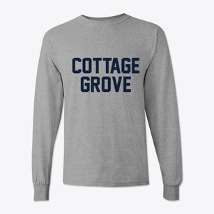 Cottage Grove Oregon Classic Block Classic Long Sleeve T-Shirt
