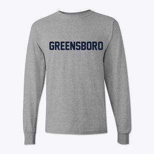 Greensboro North Carolina Classic Block Classic Long Sleeve T-Shirt