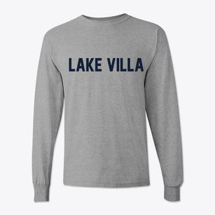Lake Villa Illinois Classic Block Classic Long Sleeve T-Shirt