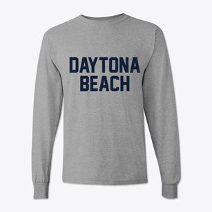 Daytona Beach Florida Classic Block Classic Long Sleeve T-Shirt