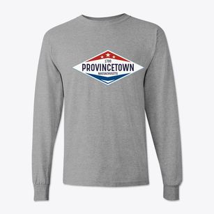 Provincetown Massachusetts Diamond Star Classic Long Sleeve T-Shirt