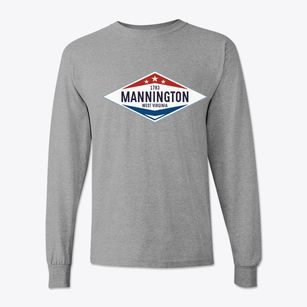Mannington West Virginia Diamond Star Classic Long Sleeve T-Shirt