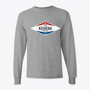 Keshena Wisconsin Diamond Star Classic Long Sleeve T-Shirt