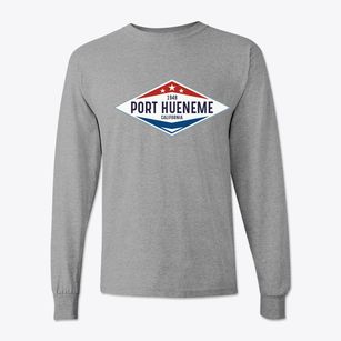 Port Hueneme California Diamond Star Classic Long Sleeve T-Shirt
