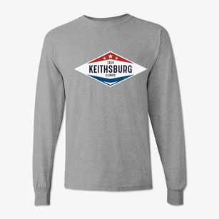 Keithsburg Illinois Diamond Star Classic Long Sleeve T-Shirt