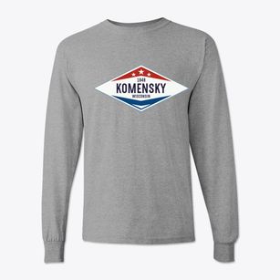 Komensky Wisconsin Diamond Star Classic Long Sleeve T-Shirt