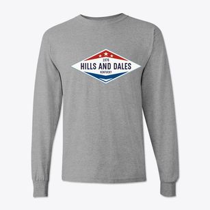 Hills And Dales Kentucky Diamond Star Classic Long Sleeve T-Shirt