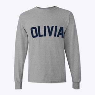 Olivia Minnesota Classic Curve Classic Long Sleeve T-Shirt