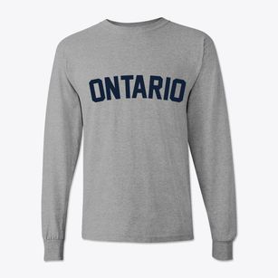 Ontario California Classic Curve Classic Long Sleeve T-Shirt