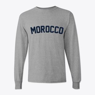 Morocco Indiana Classic Curve Classic Long Sleeve T-Shirt