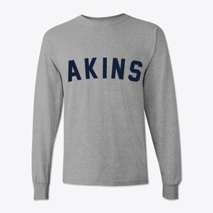 Akins Oklahoma Classic Curve Classic Long Sleeve T-Shirt