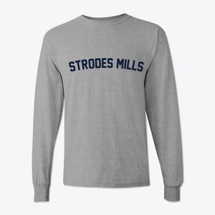 Strodes Mills Pennsylvania Classic Curve Classic Long Sleeve T-Shirt