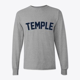 Temple Maine Classic Curve Classic Long Sleeve T-Shirt