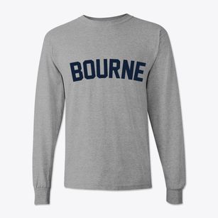 Bourne Massachusetts Classic Curve Classic Long Sleeve T-Shirt
