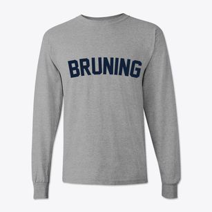 Bruning Nebraska Classic Curve Classic Long Sleeve T-Shirt