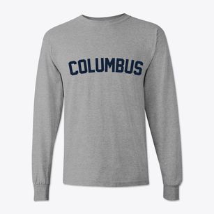 Columbus North Dakota Classic Curve Classic Long Sleeve T-Shirt