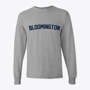 Bloomington Nebraska Classic Curve Classic Long Sleeve T-Shirt