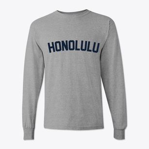 Honolulu Hawaii Classic Curve Classic Long Sleeve T-Shirt