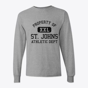 St. Johns Michigan Athletic Dept Classic Long Sleeve T-Shirt