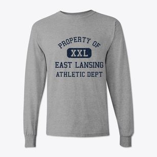 East Lansing Michigan Athletic Dept Classic Long Sleeve T-Shirt