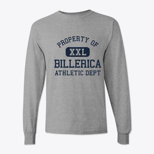 Billerica Massachusetts Athletic Dept Classic Long Sleeve T-Shirt
