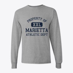 Marietta Minnesota Athletic Dept Classic Long Sleeve T-Shirt