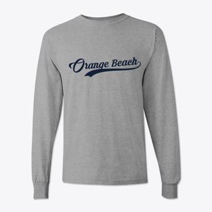 Orange Beach Alabama Vintage Team Classic Long Sleeve T-Shirt