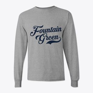 Fountain Green Utah Vintage Team Classic Long Sleeve T-Shirt