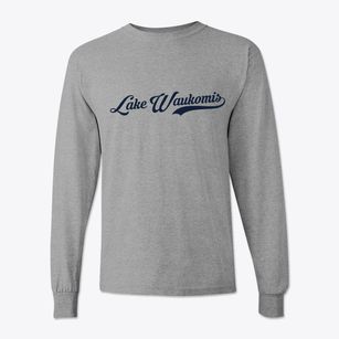 Lake Waukomis Missouri Vintage Team Classic Long Sleeve T-Shirt