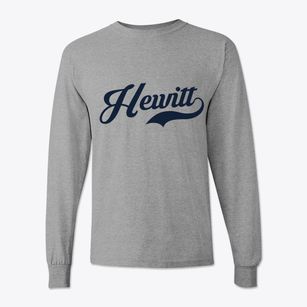Hewitt Wisconsin Vintage Team Classic Long Sleeve T-Shirt