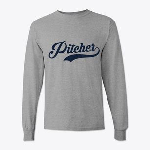 Pitcher New York Vintage Team Classic Long Sleeve T-Shirt