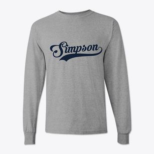 Simpson Louisiana Vintage Team Classic Long Sleeve T-Shirt