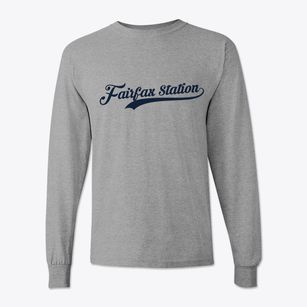 Fairfax Station Virginia Vintage Team Classic Long Sleeve T-Shirt
