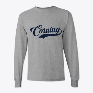 Corning New York Vintage Team Classic Long Sleeve T-Shirt