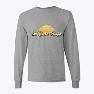 Elk Grove Village Illinois Sublime Sunset Classic Long Sleeve T-Shirt