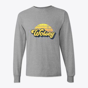 Wolsey South Dakota Sublime Sunset Classic Long Sleeve T-Shirt