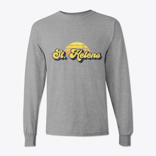 St. Helens Oregon Sublime Sunset Classic Long Sleeve T-Shirt