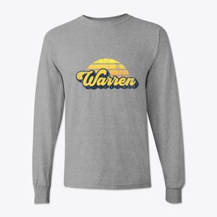 Warren Rhode Island Sublime Sunset Classic Long Sleeve T-Shirt